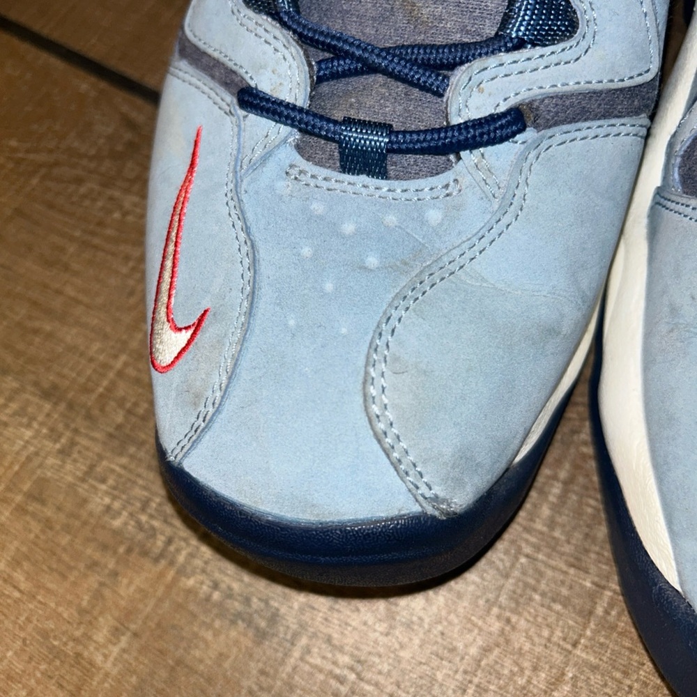 Nike Air Pippen 1 Work Blue 325001 Men’s Basketball Shoes Sz 14 EUC RARE 💎 - Picture 8 of 16